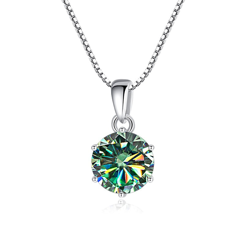 Moissanite Diamond Necklace UK