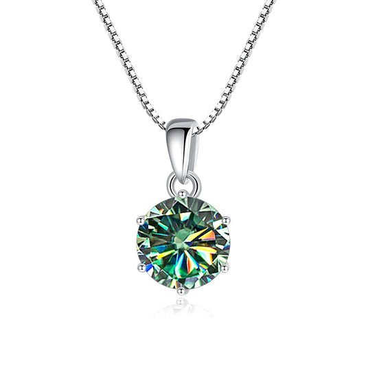 Moissanite Diamond Necklace UK