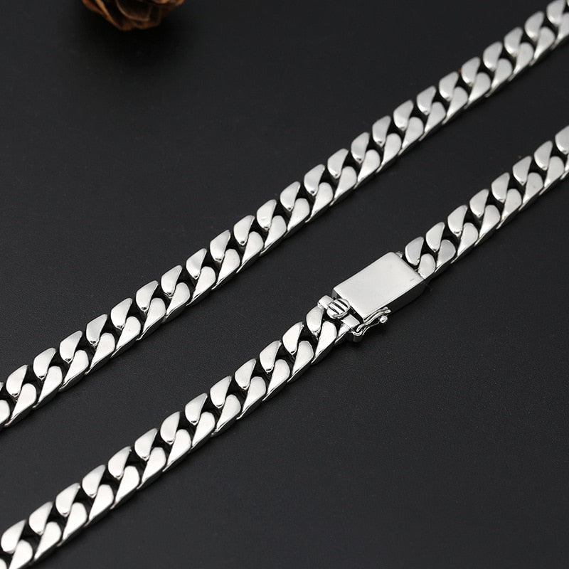 Mens Sterling Silver Necklace UK