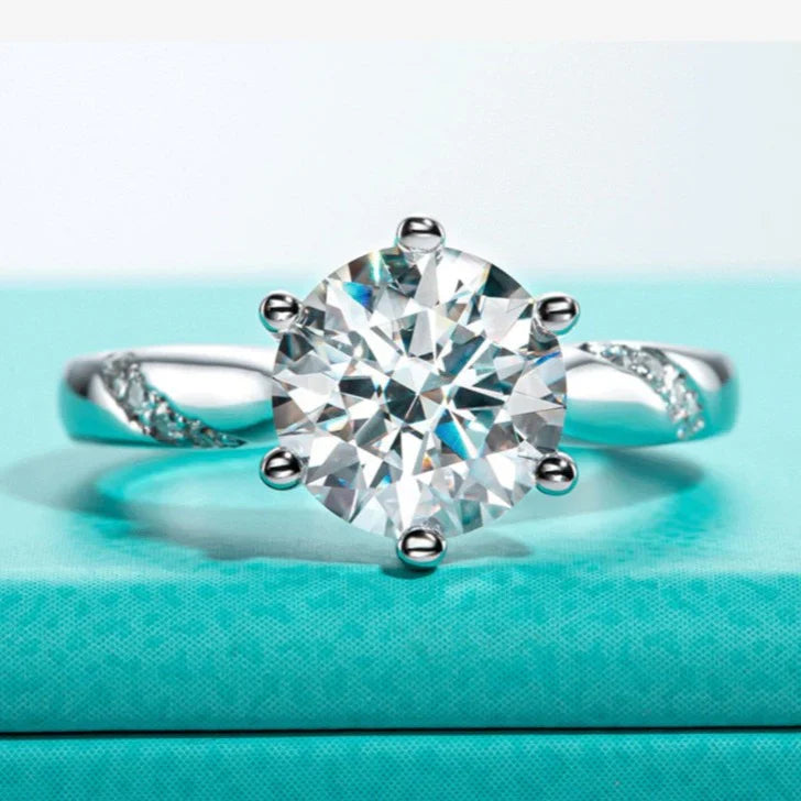 Moissanite Ring