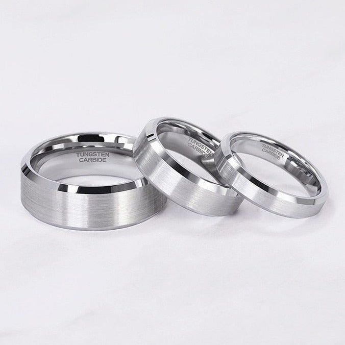 tungsten rings couples rings mens womens unisex Holloway Jewellery