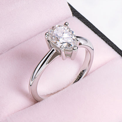 Holloway Jewellery Moissanite Diamond Ring 