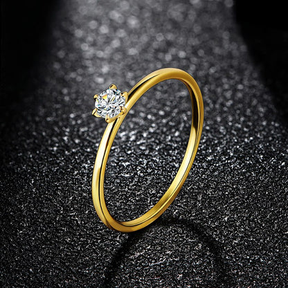 Moissanite Diamond Ring Engagement Wedding