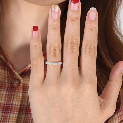 Moissanite Diamond Wedding Ring Australia