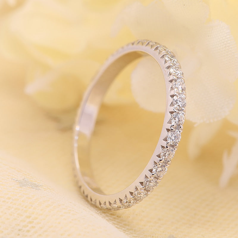 Moissanite Diamond Eternity Ring Free Shipping NZ