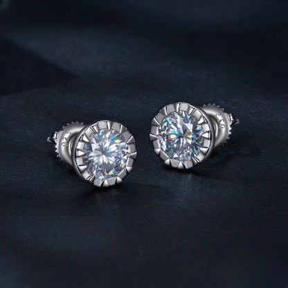 Moissanite Diamond Stud Earrings US
