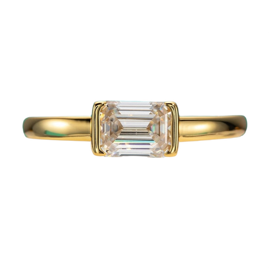 Emerald cut ring Holloway Jewellery