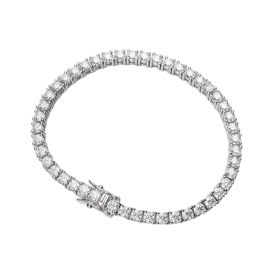 womens tennis bracelet moissanite diamond holloway jewellery