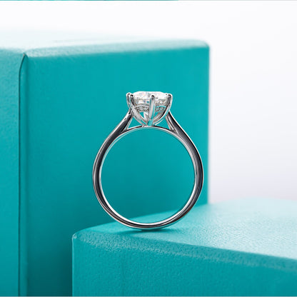 Holloway Jewellery US Moissanite Diamond Solitaire Ring