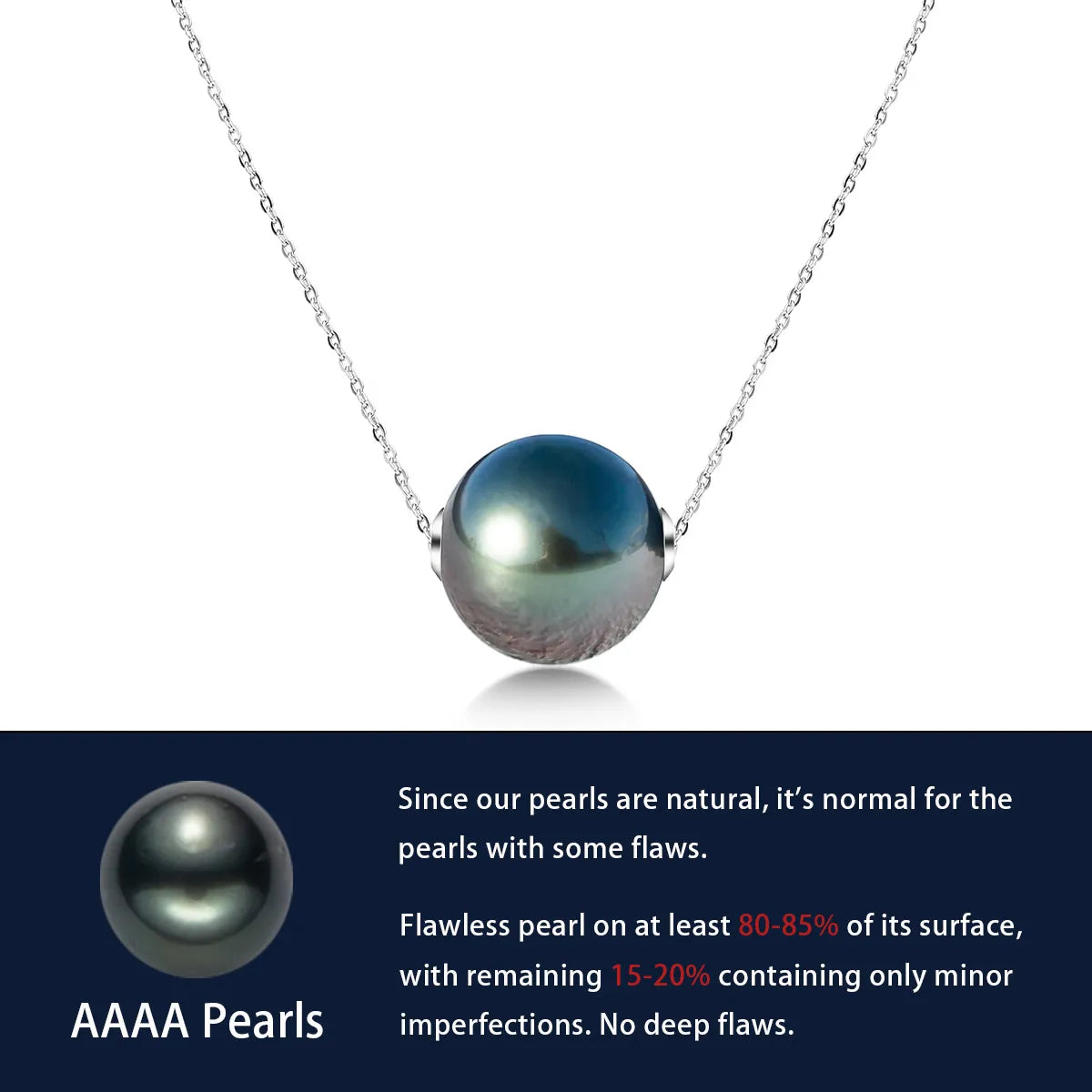 Black Pearl Necklace Holloway Jewellery AU