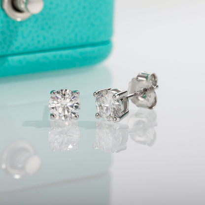 Moissanite Diamond Earrings Free Shipping UK 