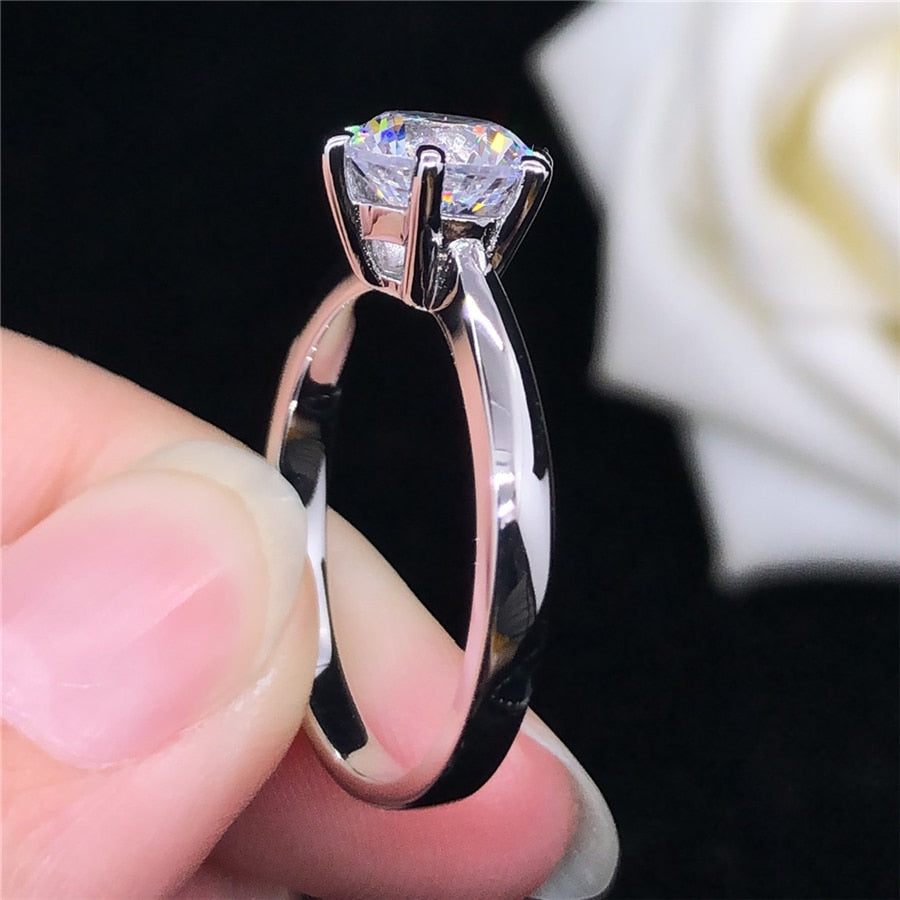 Holloway Jewellery US Moissanite Diamond Ring