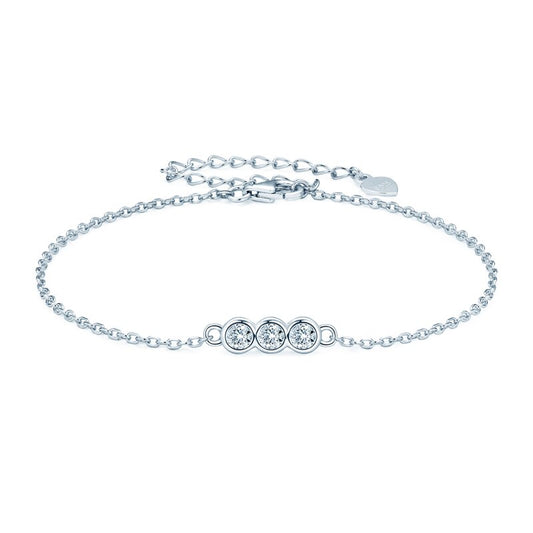 Holloway Jewellery Moissanite Diamond Bracelet UK