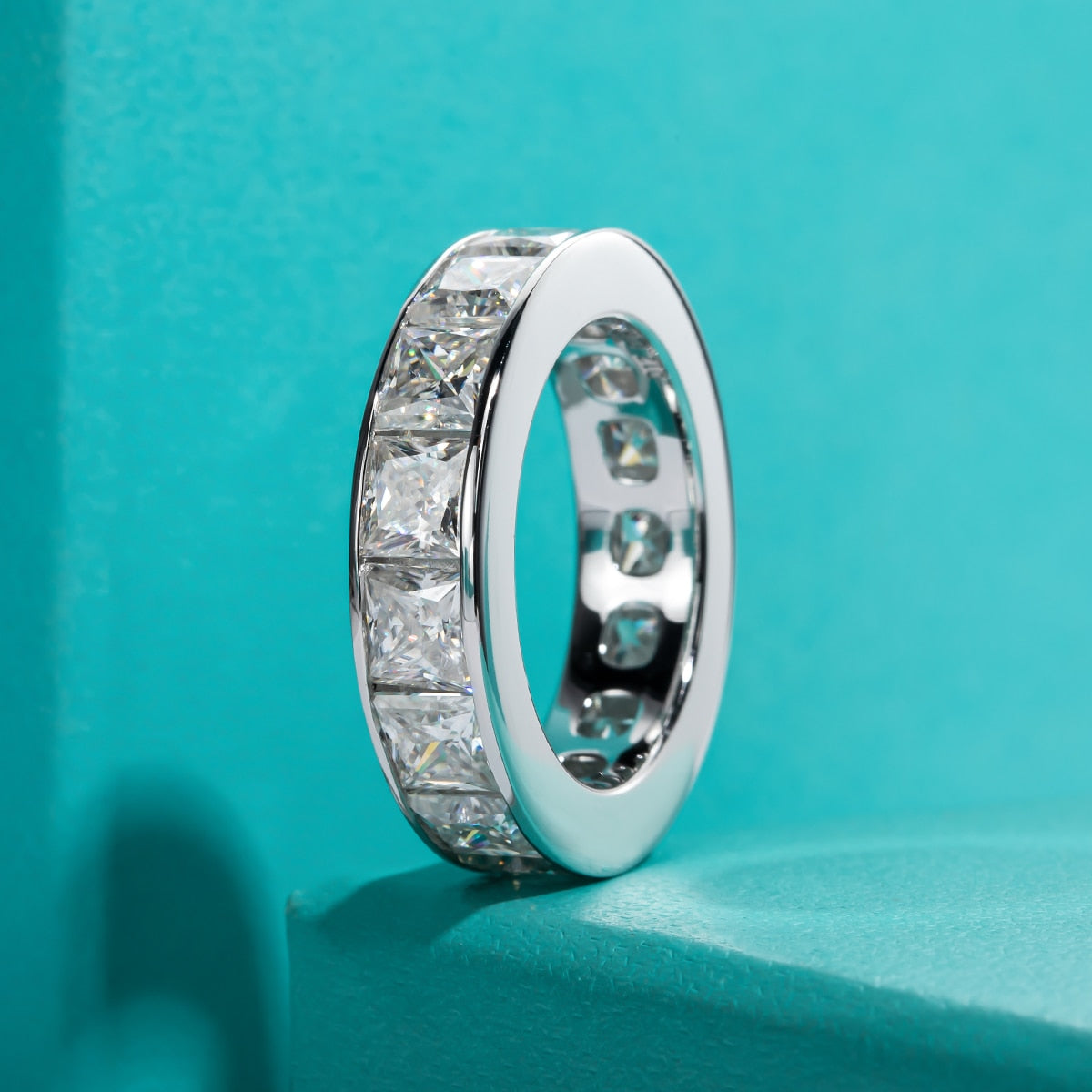 Moissanite Diamond Eternity Ring Free Shipping NZ