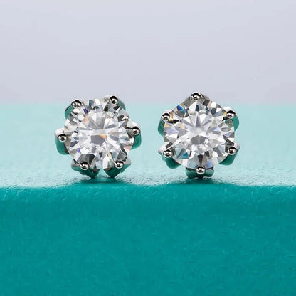 Moissanite Diamond Earrings Holloway Jewellery UK