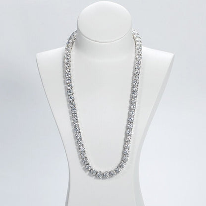 incredible moissanite daimond tennis necklace Holloway Jewellery
