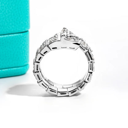 Holloway Jewellery AU Moissanite Diamond Snake Design Ring