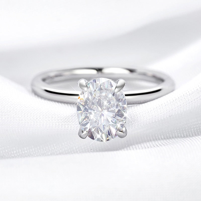 Solitaire Oval Engagement Ring Holloway Jewellery AU