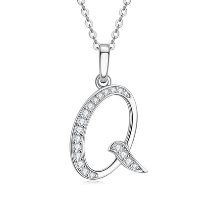 Initial Necklace Holloway Jewellery Moissanite Diamond Necklace