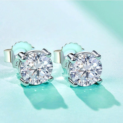 2 carat earrings uk Holloway Jewellery
