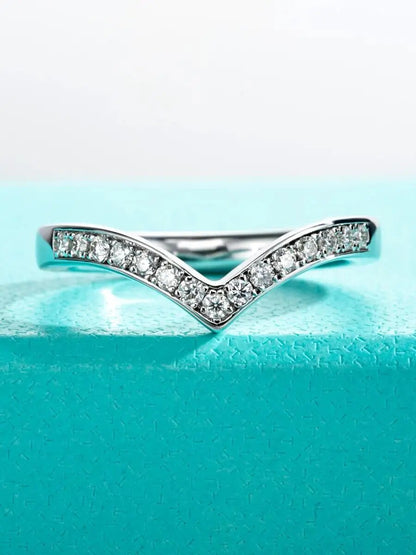 Moissanite Diamond Engagement Wedding Ring