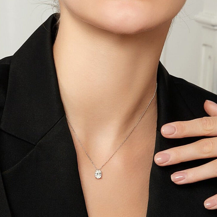 Moissanite Diamond Necklace Australia