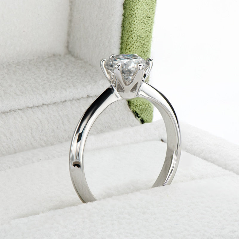 moissanite ring 1 ct ring Holloway jewellery