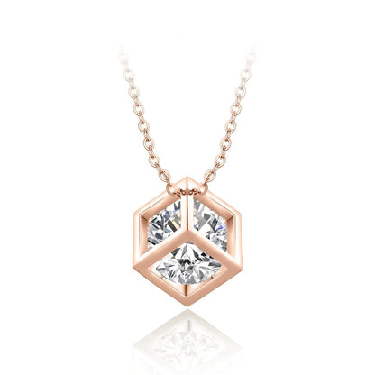 Holloway Jewellery Moissanite Diamond Necklace Solid Gold Pendant Australia