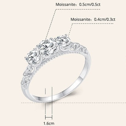 Moissanite Diamond Ring Holloway Jewellery UK Free Shipping