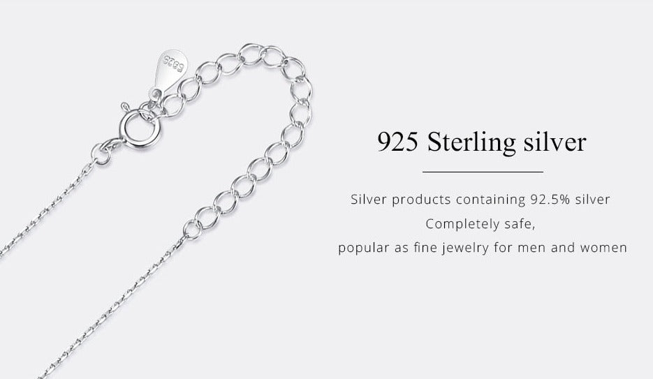Moissanite Diamond Sterling Silver Necklace NZ