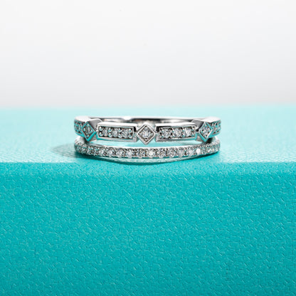 Holloway Jewellery UK Moissanite Diamond Ring