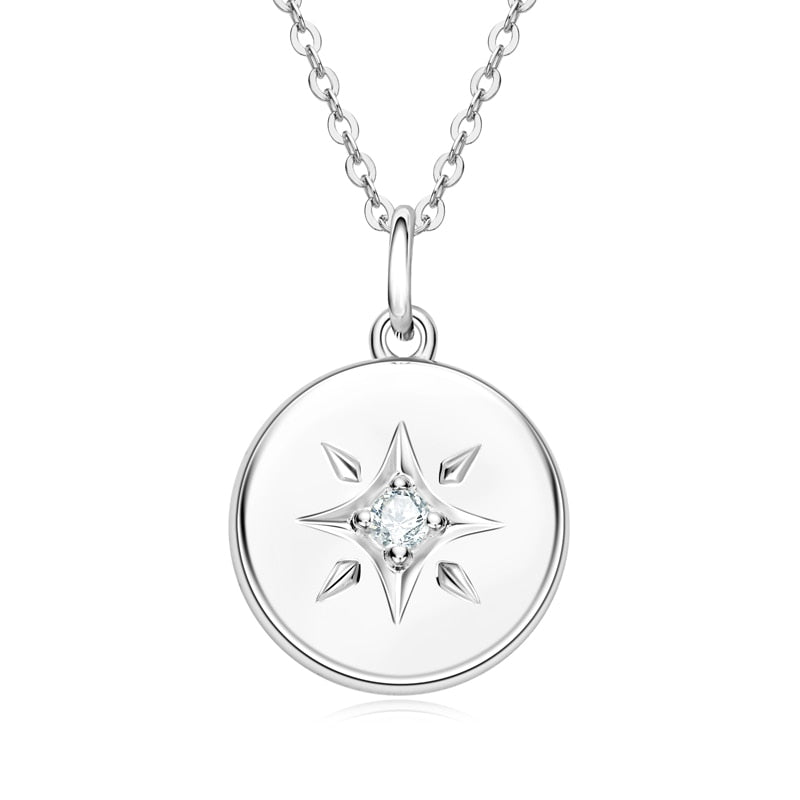 white gold moissanite necklace holloway jewellery