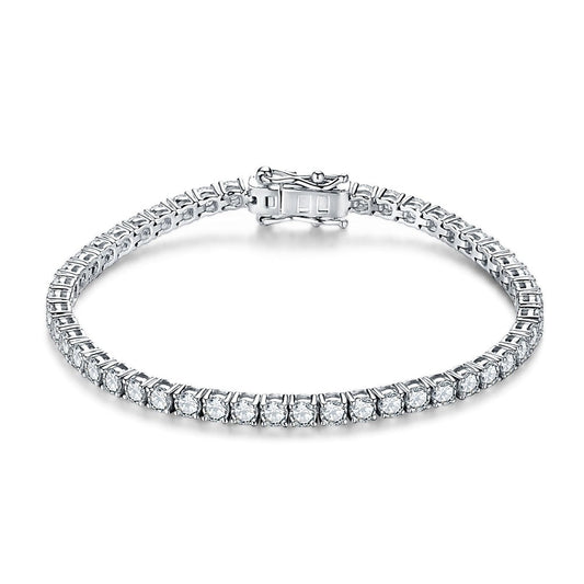 womens tennis bracelet moissanite diamond tennis bracelet Holloway Jewellery
