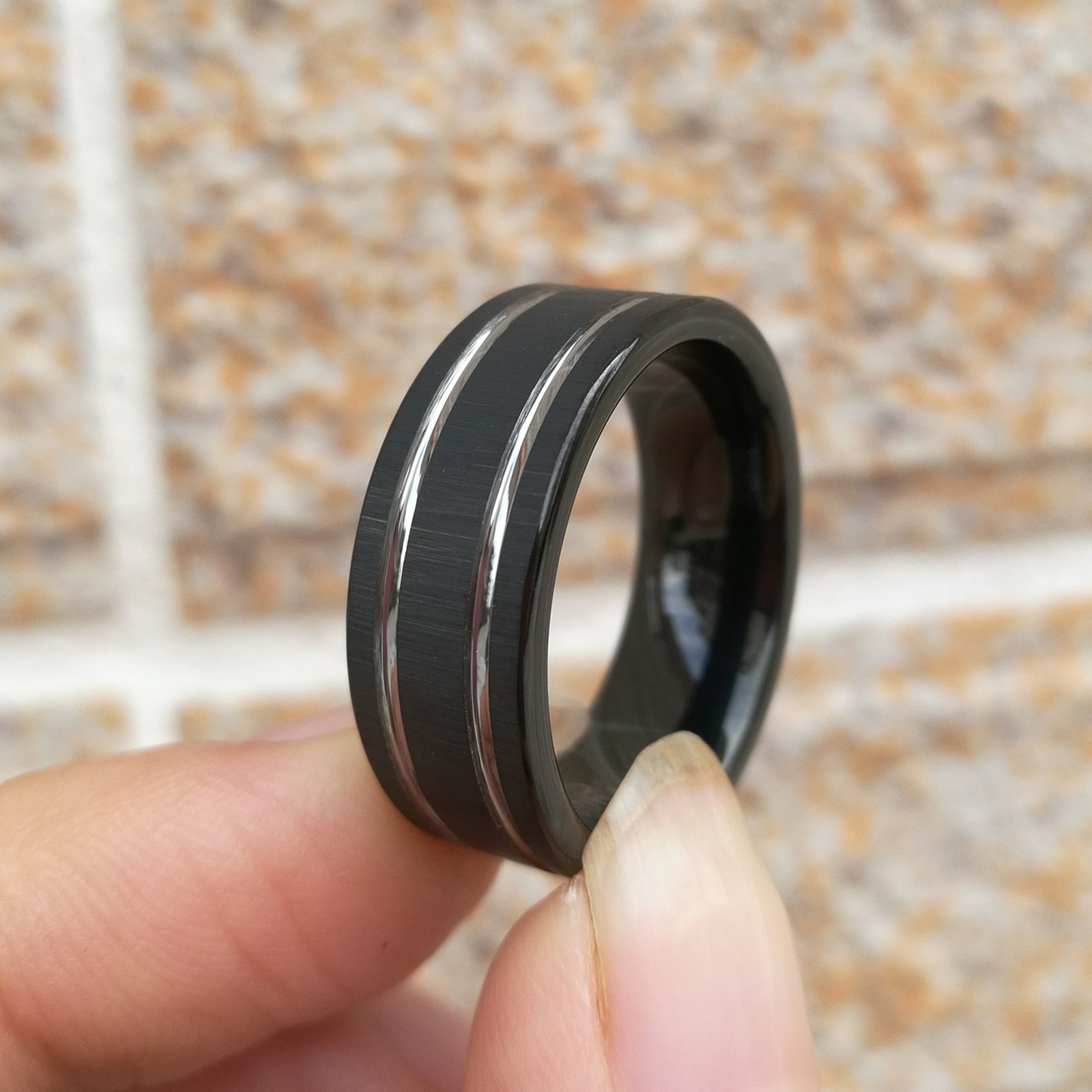 Tungsten Carbide Ring Holloway Jewellery