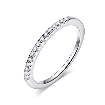 Moissanite Diamond Wedding Ring