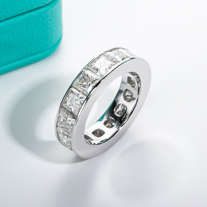 Holloway Jewellery US Moissanite Diamond Eternity Ring