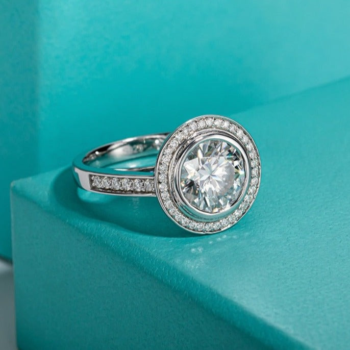Moissanite Diamond Engagement Ring US