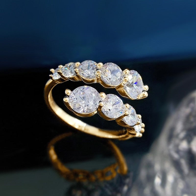 Free Shipping NZ Moissanite Diamond Ring