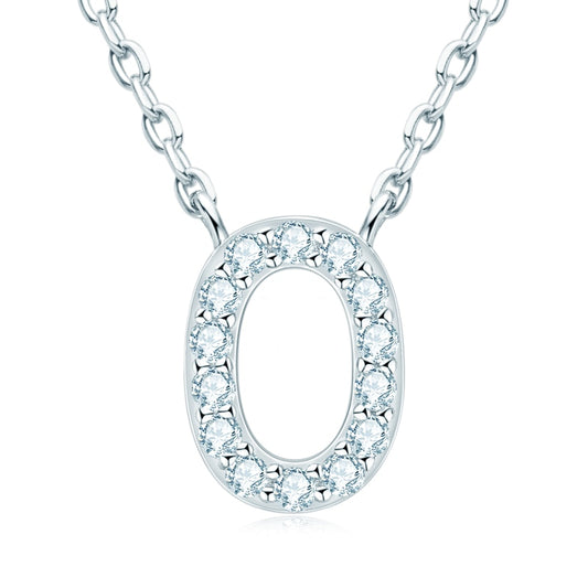 Moissanite Diamond Initial Necklace NZ