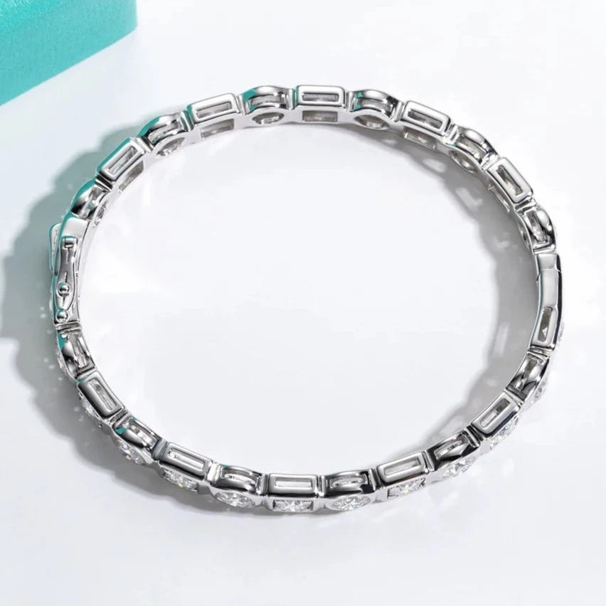 Moissanite Diamond Bracelet Free Shipping US