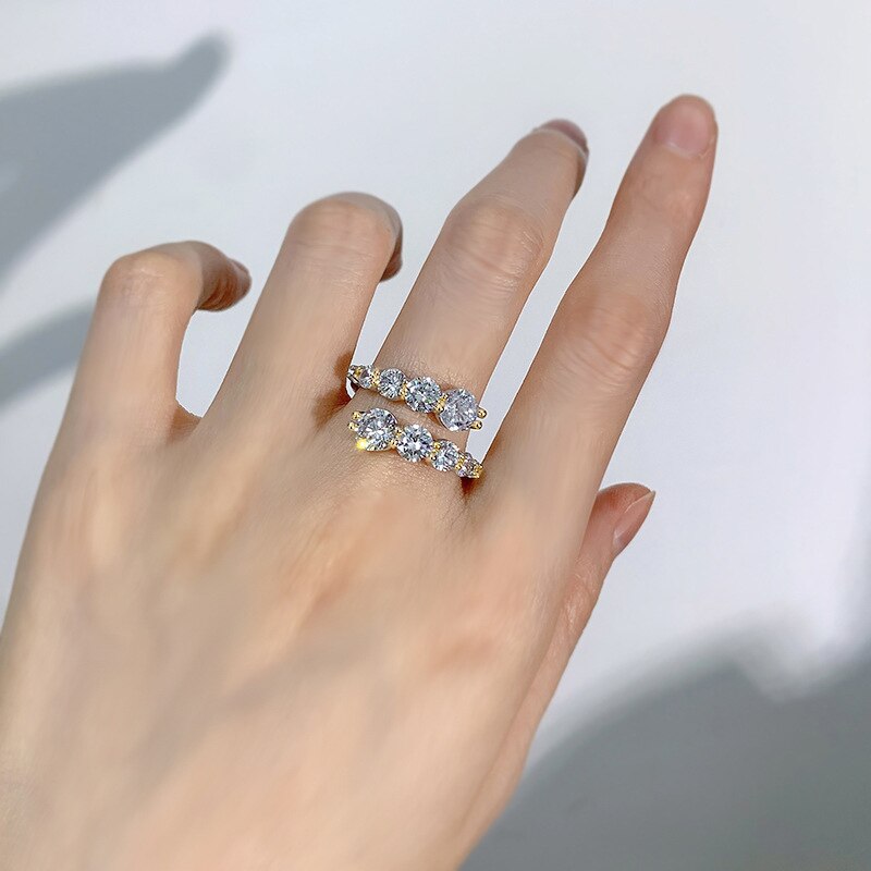 Holloway Jewellery US Moissanite Diamond Ring