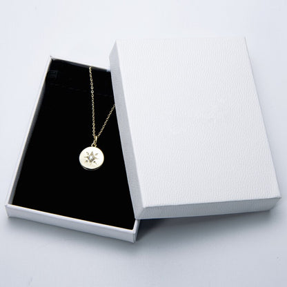white gold necklace holloway jewellery moissanite diamond