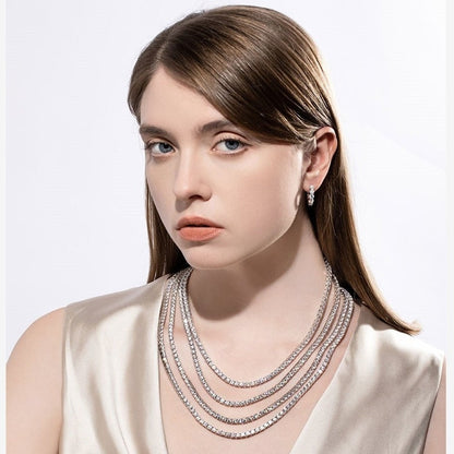 tennis necklace model Holloway Jewellery