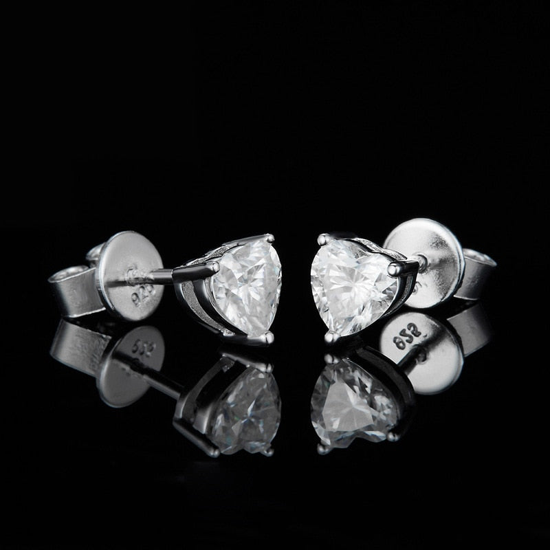 heart earrings holloway jewellery Australia