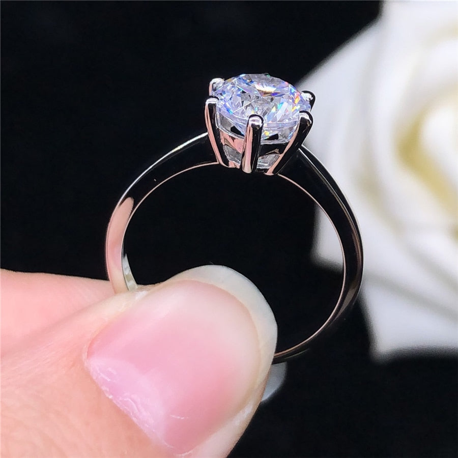 Moissanite Diamond Ring Holloway Jewellery NZ