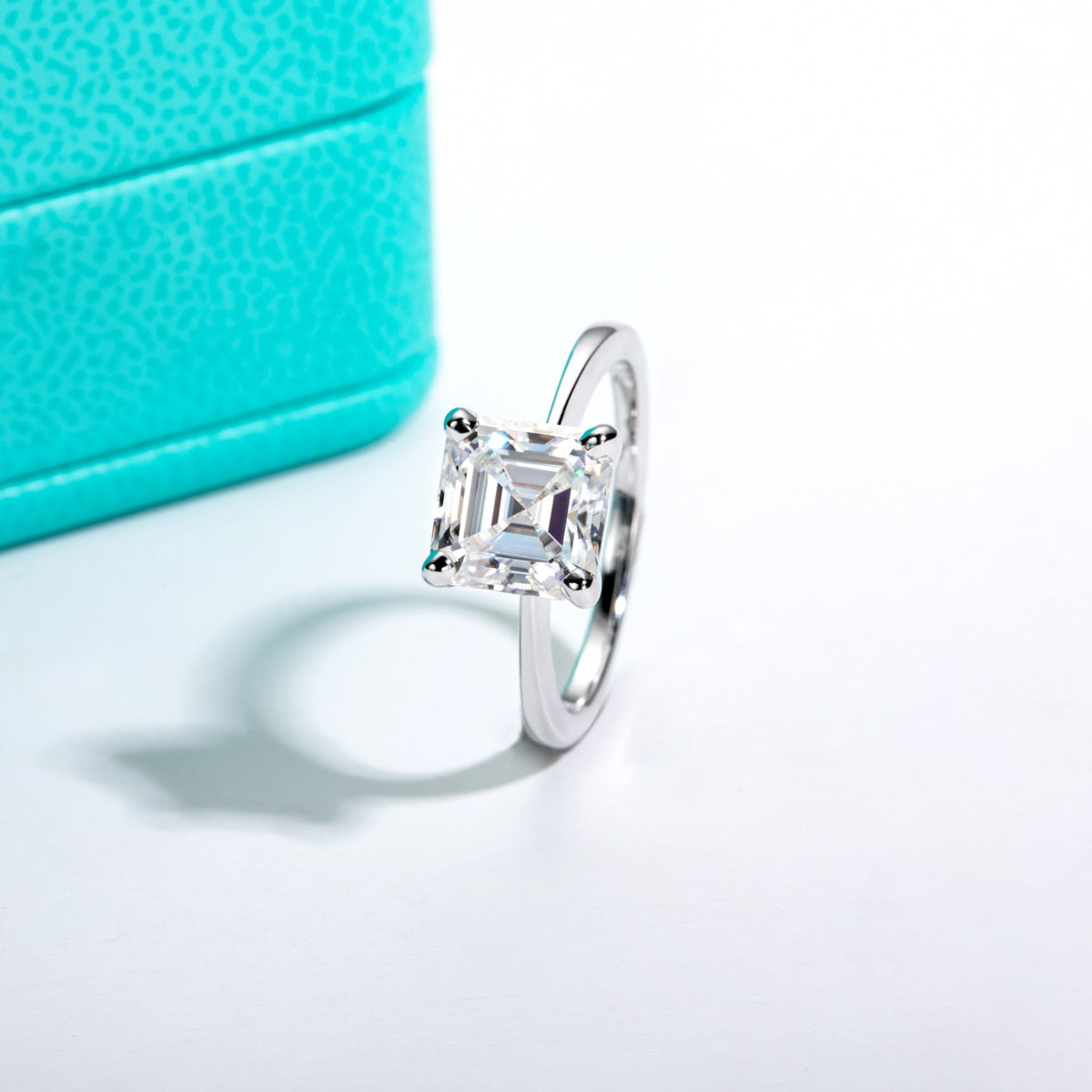 Holloway Jewellery UK Moissanite Diamond Solitaire Ring