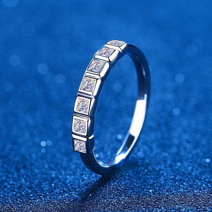 Wedding Band Moissanite Diamond Engagement Ring US