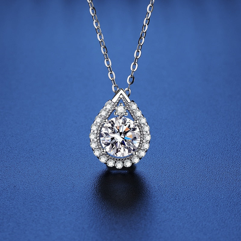 UK Moissanite Diamond Necklace