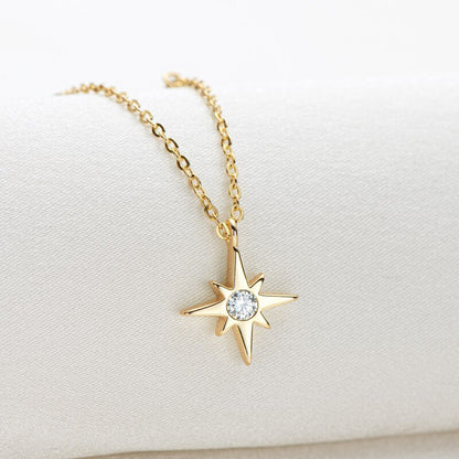 Moissanite Diamond Star Necklace Free Shipping Australia