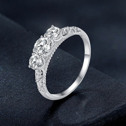Moissanite Diamond Ring Free Shipping UK